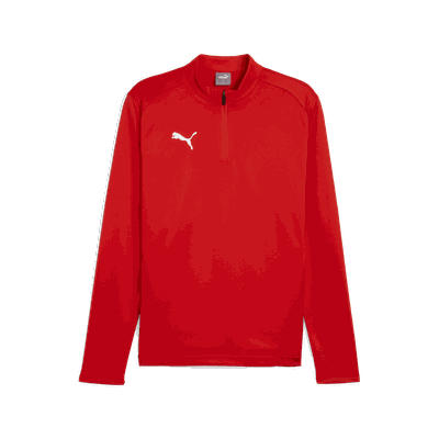 Puma teamGOAL Training 1/4 Zip Top treningsgenser herre Red XL