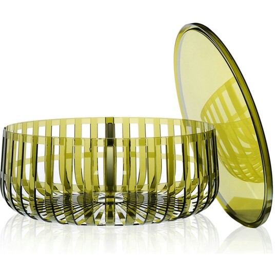 Kartell Panier kurv mørk grønn Kartell Panier kurv mørk grønn