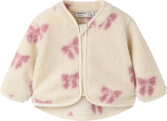Name It Nbfolaja Nreg Teddy Jacket BIRCH 86 Name It Nbfolaja Nreg Teddy Jacket BIRCH 86