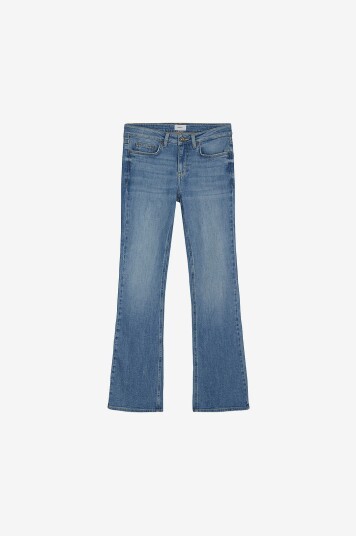 Grunt - Jeans Alabama Low Flare - Blå