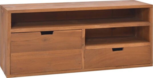 TV benk 90x30x40 cm heltre teak
