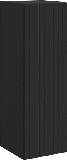  Vegghengt Badskap Svart 33 x 34,5 x 100 cm Konstruert tre