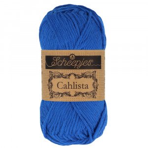 Scheepjes Cahlista Garn Unicolor 201 Electric Blue