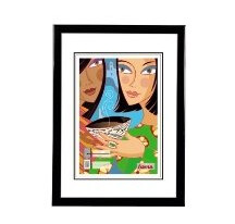 Hama Madrid Svart 30X40 Plastramme 66488