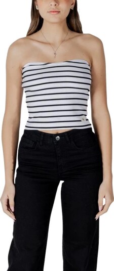 Calvin Klein Jeans Dame Topper Hvit L,