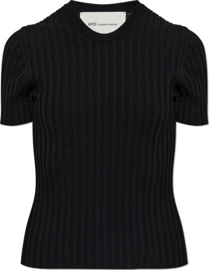 Ami Paris Dame Strikkevarer Svart L,