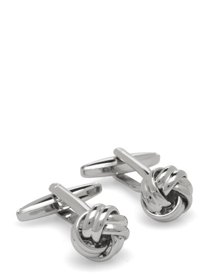 Lindbergh Black Cufflinkscufflinks - Silver - ONE SIZE