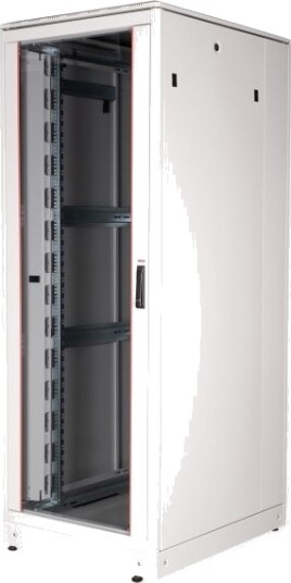 Roline 26.21.0064 Frittstående Hylle 42U 600 Kg Rack Skinner Justerbare Bein 130.6 Kg