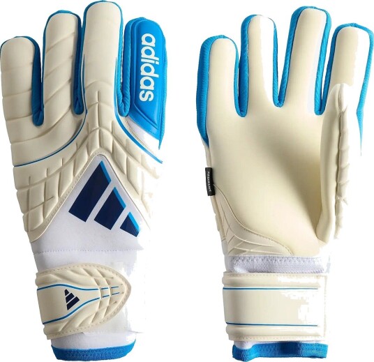 adidas Keeperhansker Copa Pro Fingersave Chaos vs Control - Hvit/Blå/Mørkeblå, størrelse 9½