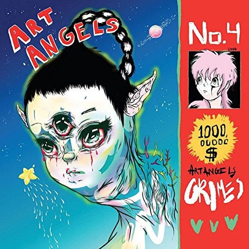 Grimes Art Angels LP/Vinyl Grimes Art Angels LP/Vinyl