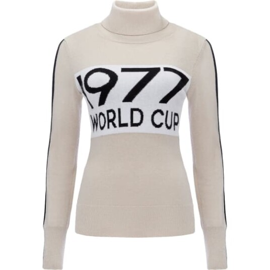 We Norwegians World Cup Sweater Women - Sand L We Norwegians World Cup Sweater Women - Sand L