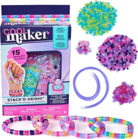 Cool Maker Stackd Heishi Utvidelsespakke Multi Patterned One Size