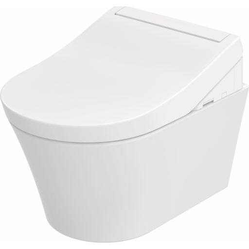 Toto Washlet RG Lite Dusjtoalett, Uten Skyllekant, Rengjøringsvennlig, Hvit