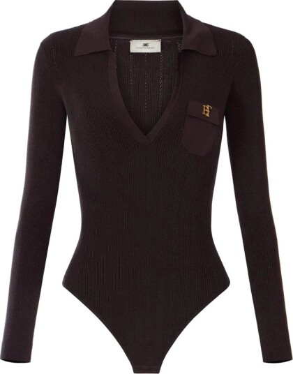 Elisabetta Franchi Dame Topper Brun S,