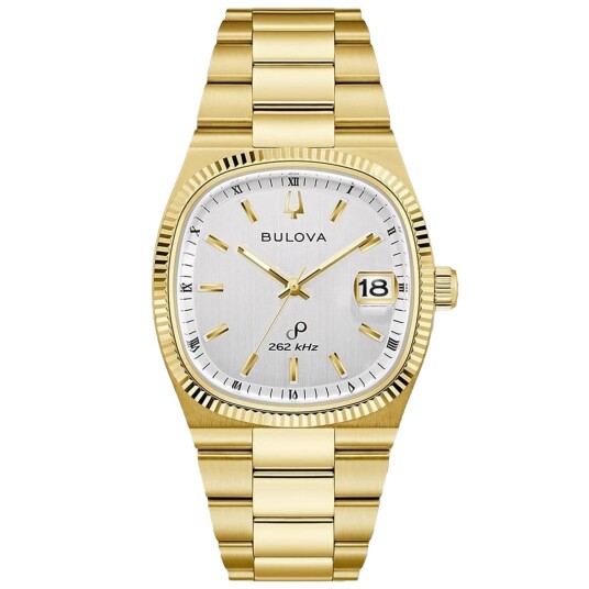Bulova Herreklokke 97B223 Super Seville Sølvfarget/Gulltonet stål