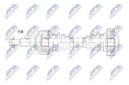 Nty Drivaksel NTY NPW PS 016