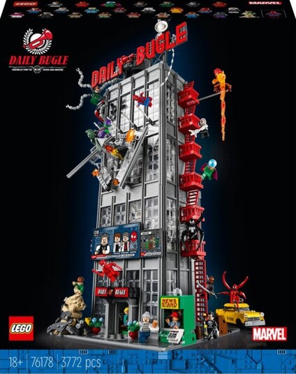 Lego Marvel Spider-Man Daily Bugle 76178