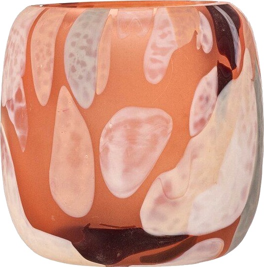 Bloomingville - Lyslykt Karan 9x9,5 cm rosa