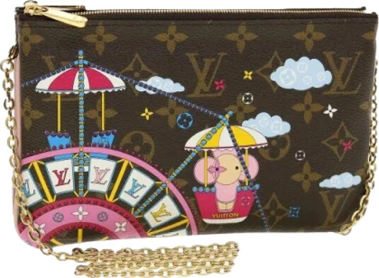 Louis Vuitton Vintage Dame Brun Louis Vuitton Vintage Dame Brun