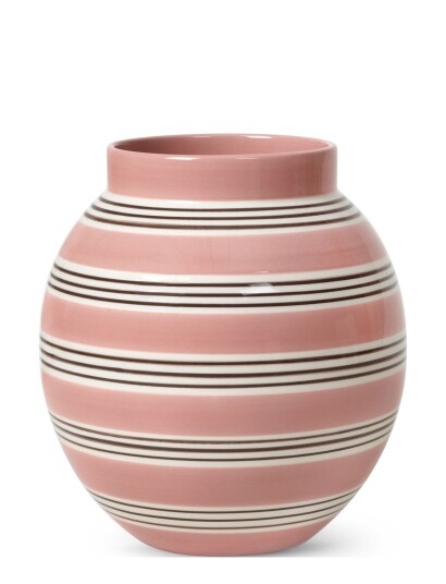 Kähler Omaggio Nuovo Vase H20,5 Pink DUSTY ROSE H26CM
