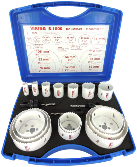 Viking hullsagsett S1000 19-114 mm