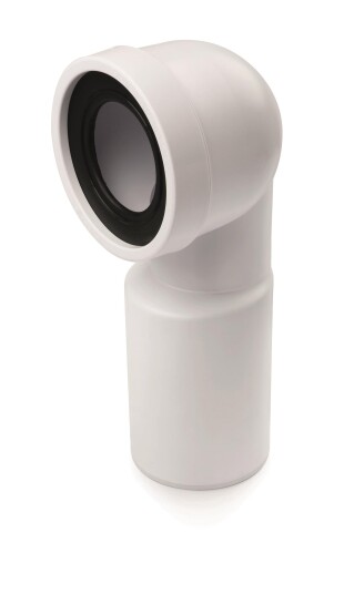 Jafo 3106687 WC stuss 110 mm 90° Innendørsavløp Jafo 3106687 WC stuss 110 mm 90° Innendørsavløp