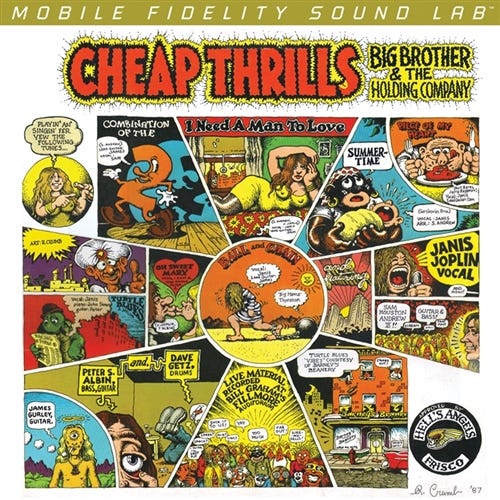 Big Brother & The Holding Company, Janis Joplin  Cheap Thrills (Mobile Fidelity)  LP/Vinyl