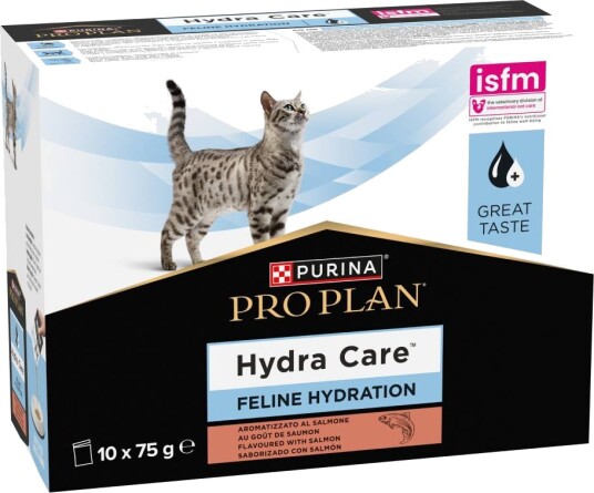 Purina Pro Plan Veterinary Diets Feline Hydra Care Våtfôr Laks 20x75g