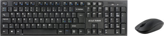 ELETRA TRÅDLØS TASTATUR OG MUS