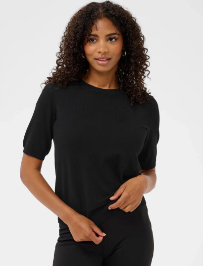 Kaffe Kalizza O-Neck Pullover - Black - XS Kaffe Kalizza O-Neck Pullover - Black - XS