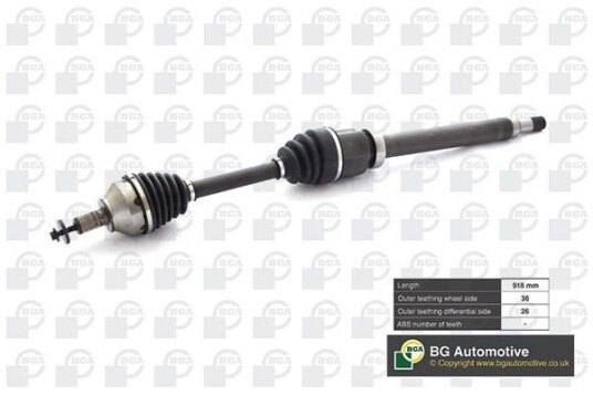 Bga Drivaksel BGA DS2332R Bga Drivaksel BGA DS2332R