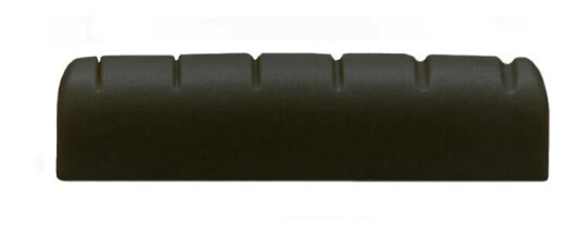 Graph Tech Pt-1720-00 Svart Tusq Xl Slotted Guitar Nut 43x5.1mm, Flat