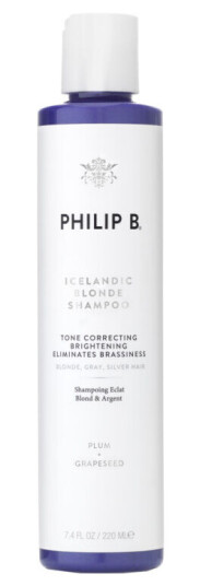 Philip B Icelandic Blonde Silversjampo 220 ml for Lyst og Grått Hår Philip B Icelandic Blonde Silversjampo 220 ml for Lyst og Grått Hår