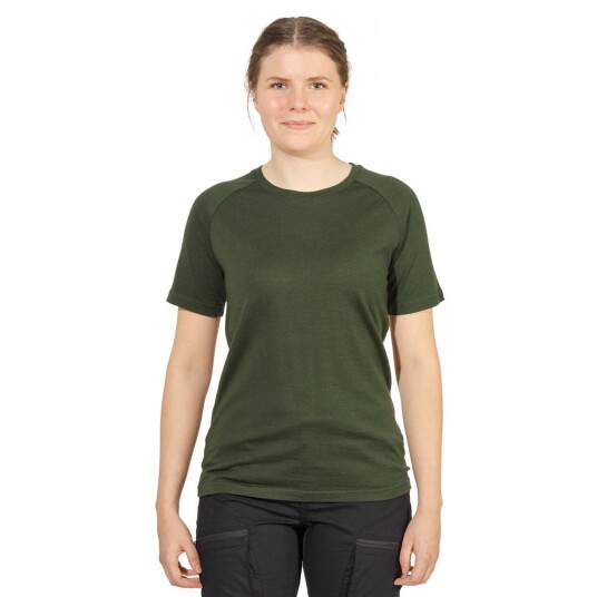 Urberg Lyngen Merino T-shirt Wmn Green XS