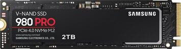 Samsung 980 PRO 2TB M.2 NVMe SSD med Kryptering og Høy Lesehastighet