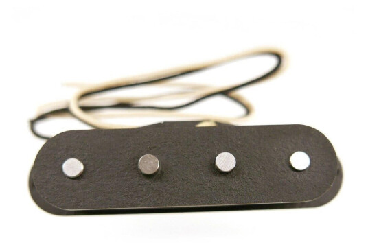 Nordstrand 51p4s Blk Tele Style Split Coil Bass Pickup, Hum-Cancelling