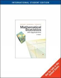 Mathematical Statistics With Applications, International Edition Av William Iii (University Of Florida 1925-2009) Mendenhall, Dennis (University Of Fl
