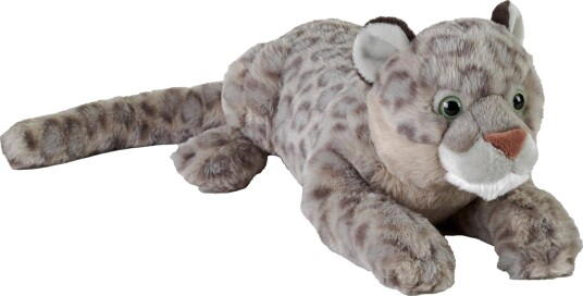 Wild Republic Earthkins Kosedyr 38 cm Snøleopard