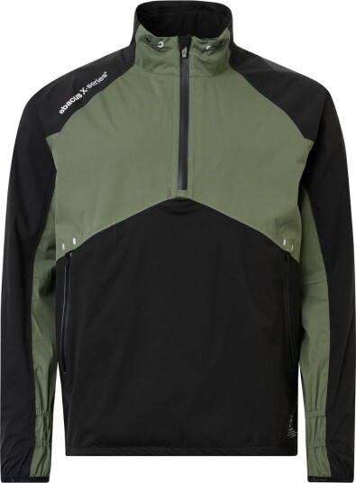 Abacus M Pitch 37.5 Technology Waterproof Halfzip Grønn Golf regnjakke herre 517 Forest Medium