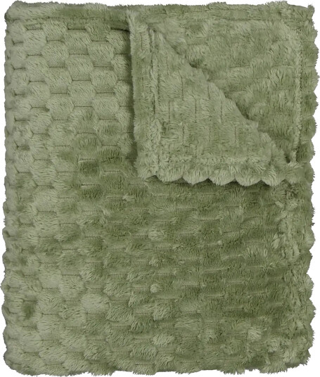 Noble House Blanket Lukas - Green - 125X150CM