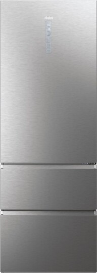 Haier HTW7720DNMP Kjøleskap-fryser Rustfritt stål