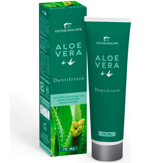 Økologisk Xylitol tannkrem Victor Philippe Aloe Vera 75 ml