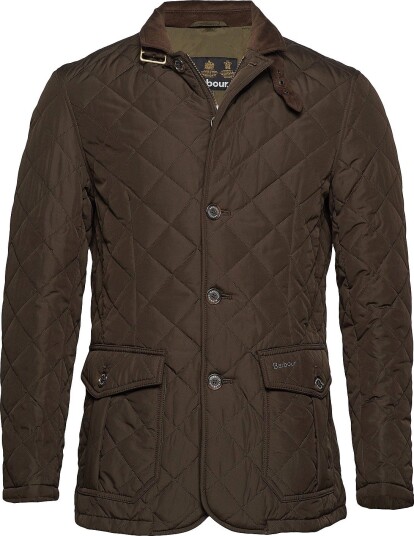 Barbour Barbour Quilted Lutz Green M