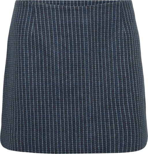 Stella Nova Checked Micro Skirt BLUE CHECKS 36