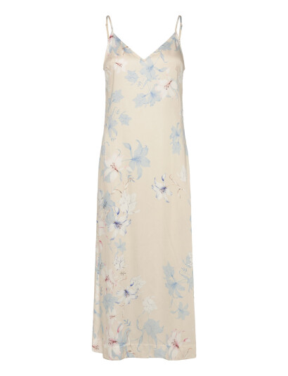 GANT Floral Print Slip Dress - Cream - 38 GANT Floral Print Slip Dress - Cream - 38