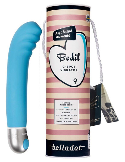 Belladot Bodil G-punktvibrator - Blå