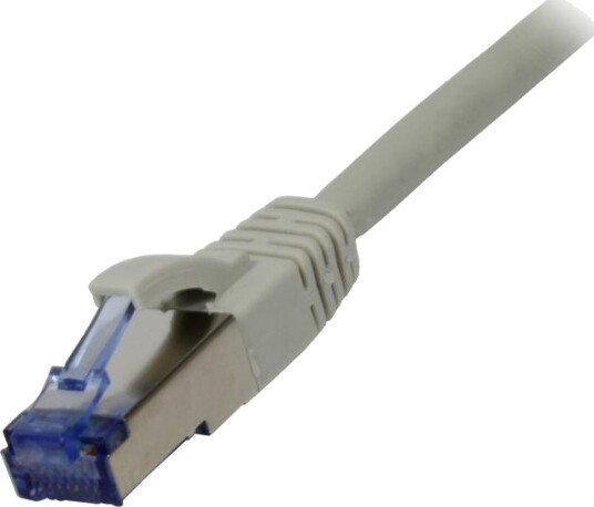 SYNERGY Patchkabel RJ45 CAT6A 500Mhz 2m grau S-STPS/FTP Syner