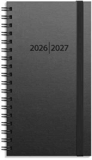 Grieg Kalender Grieg SLIM spiral 26/27 sort