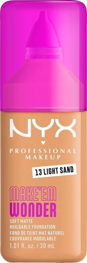 NYX Professional Makeup Make Em Wonder Foundation 30 Ml Beige NYX Professional Makeup Make Em Wonder Foundation 30 Ml Beige
