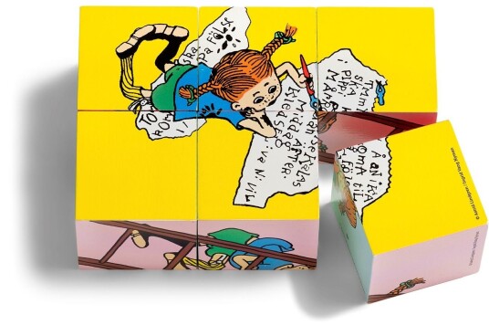Pippi Långstrump Pippi Puslespillklosser 6 Bit